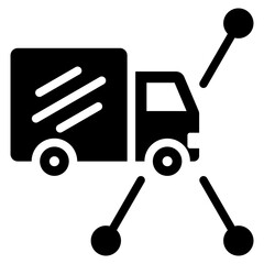 Distributor Glyph Icon