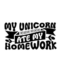 Obraz premium Unicorn Vector, Elements and Craft Design.
