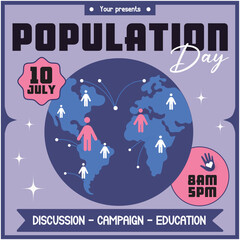 Population Day Socials Media