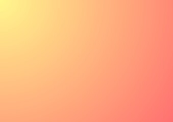 Gradient of yellow and red background. Blur textured. Soft and smooth gradation color for design your web poster, banner, cover background, template, wallpaper, pattern and etc.