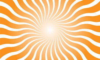 Abstract sunbeams background - vector illustration.
