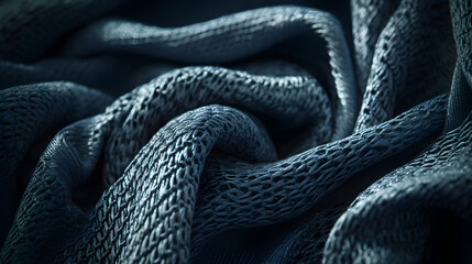 Textured fabric showcasing tactile quality, photographed up close, and revealing the weave and pattern.