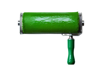 Paint Roller for Home Renovation Isolated on Transparent Background