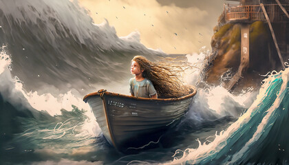The Girl and the Storm: Sailing Through Global Warming