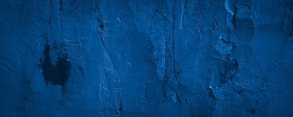 Abstract blue wall texture background