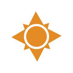 Sun Vector illustration Icon Logo Template design