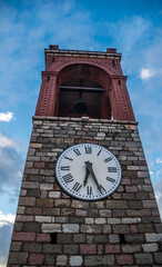 Nafpaktos Greece Tower Clock
