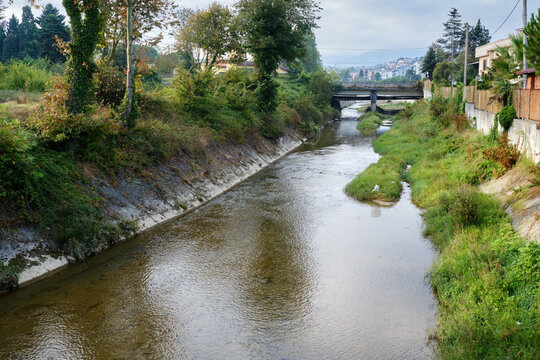 Civi creek in Akcakoca, Duzce province, Turkiye.