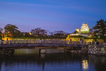 himeji castle, aka White Egret Castle or White Heron Castle, in hyogo, japan