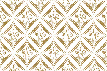 Ikat floral paisley embroidery on pattern traditional.Aztec style abstract vector illustration.design for texture,fabric,clothing,wrapping,decoration.Ethnic fabric carpet ornament native boho