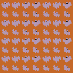 HALLOWEEN CREATIVE PATTERN TEXTURE BACKGROUND VECTOR