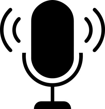 recommend clip art: Isolated Microphone Clipart Graphic for Podcast, Recording Studio, and Vocal Recording