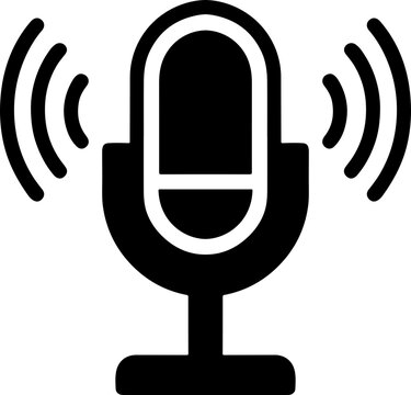 recommend clip art: Isolated Microphone Clipart Graphic for Podcast, Recording Studio, and Vocal Recording