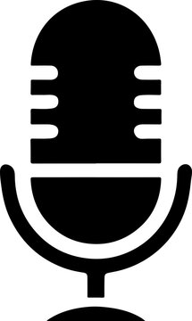recommend clip art: Isolated Microphone Clipart Graphic for Podcast, Recording Studio, and Vocal Recording