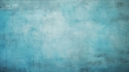 Old blue weathered cement wall as background texture