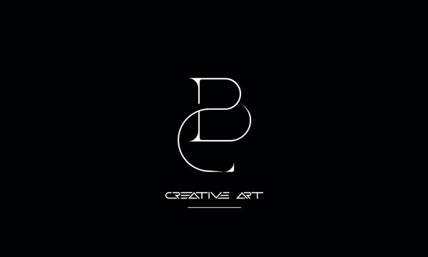 BC, CB, B, C abstract letters logo monogram