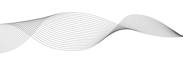 Abstract wavy curve lines background. Abstract frequency sound wave lines and technology curve lines background. Abstract business wave curve lines background.