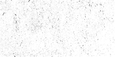 Aged painted wall texture. Grainy messy overlay of empty, aging, scratched wall. Grunge rough dirty background. Vector Illustration. Black isolated on white background. 