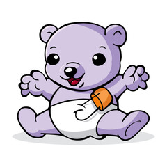 Baby Bear cartoon