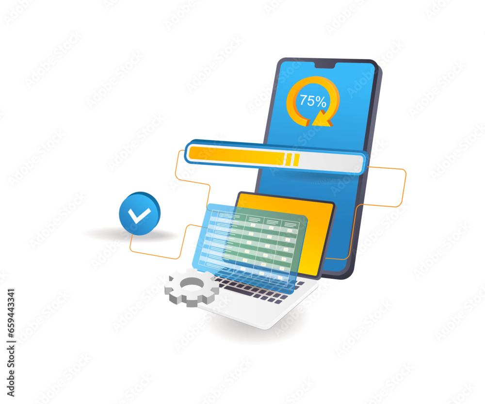 Aufkleber Smartphone application upgrade analysis checklist