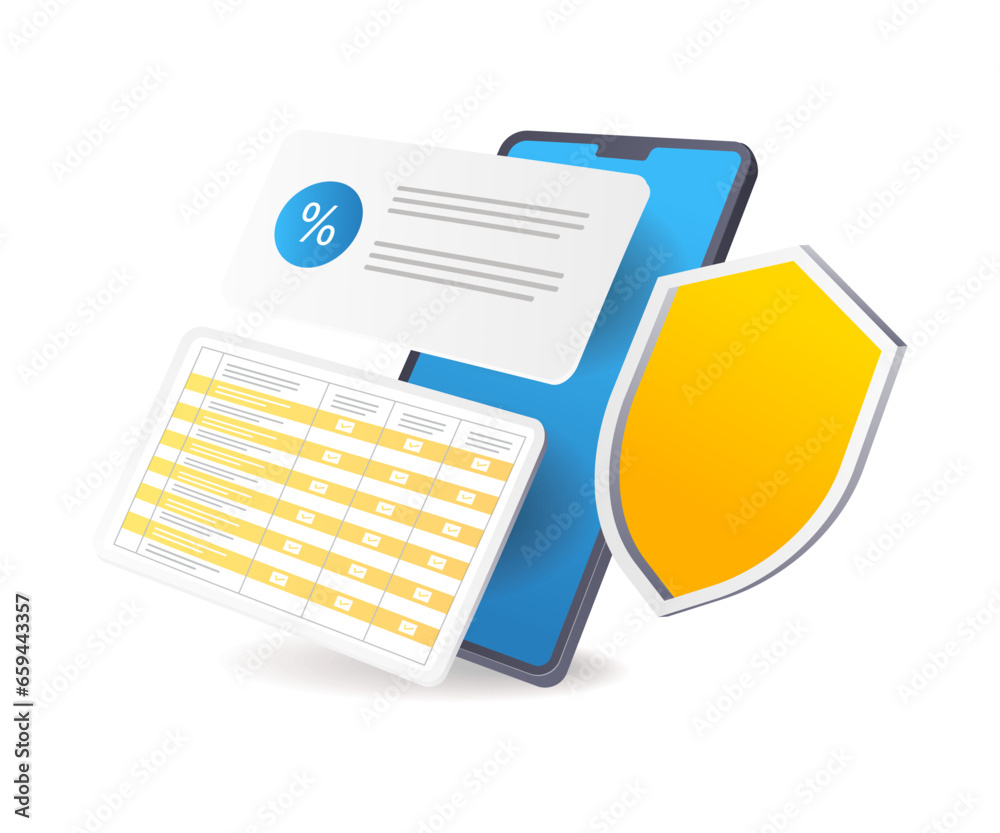 Aufkleber smartphone data security checklist