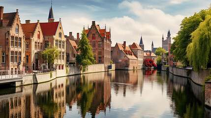Bruges historic center