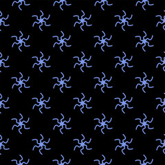 Ornament pattern design template with decorative motif.  background in flat style. repeat and seamless vector