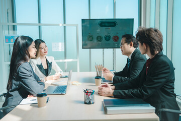 Illustrate the journey towards success at an organizational seminar emphasizing growth planning.