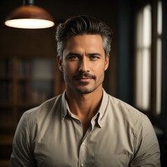 Obraz premium portrait of a handsome man