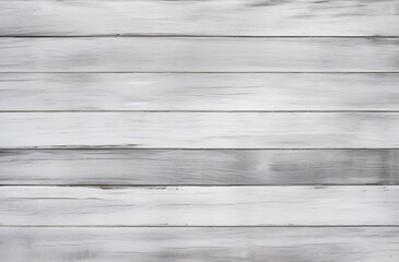 Old Grunge White Wooden Texture Background