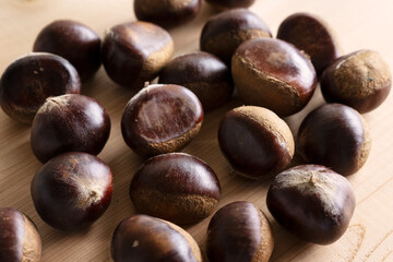 採れたての栗(くり)