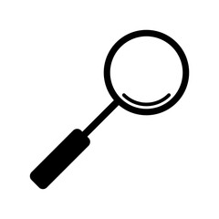 Magnifier icon. Search icon, sign. vector trendy style illustration on white backgrounnd..eps