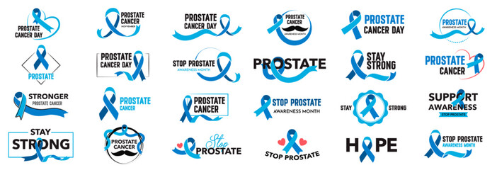 World prostate cancer day symbol