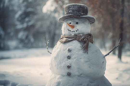 A shooting star streaks across the night sky, granting wishes to all who gaze upon our snowman.
 - Powered by Adobe