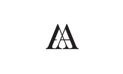 AA, A  Abstract Letters Logo Monogram