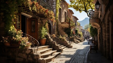Fototapeta premium street in the old town