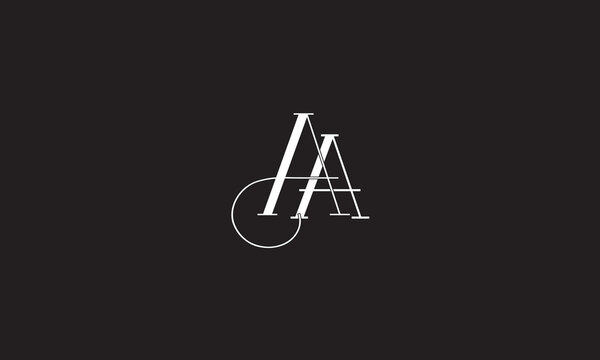 AA, A  Abstract Letters Logo Monogram