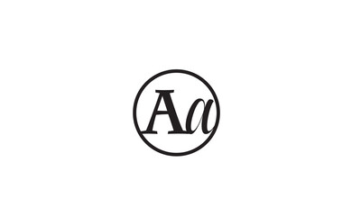 AA, A  Abstract Letters Logo Monogram