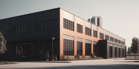 Factory or Factory Shop Building