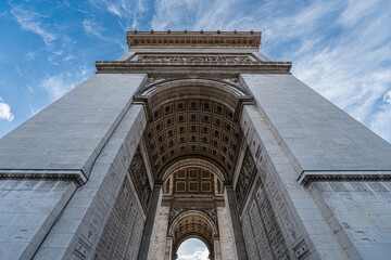 Arc de Triomphe - frontal view