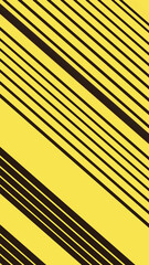 series of black parallel stripes on a yellow background