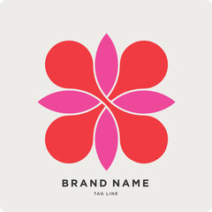 Premium Vector Letter Symbol Logo in color variations. Animal Pets Beautiful Logo type design for luxury company branding. Elegant identity design.