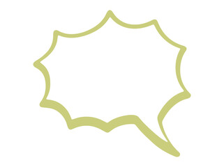 Comic Book Speech Bubble illustration