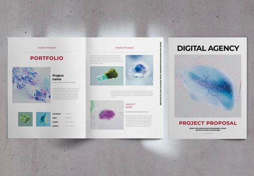 Digital Agency Brochure Layout
