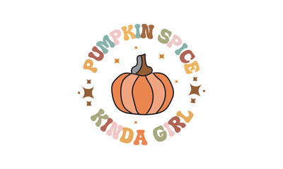 Fall Autumn Quotes Retro SVG Design, fall Quotes svg design, Fall Sublimation Design