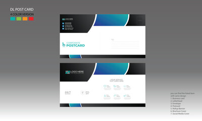 Postcard Design for invitation and any company use