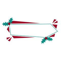 Christmas Geometric Sale Banner