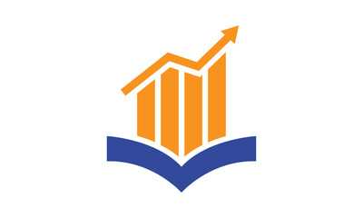 book with graphic for accounting