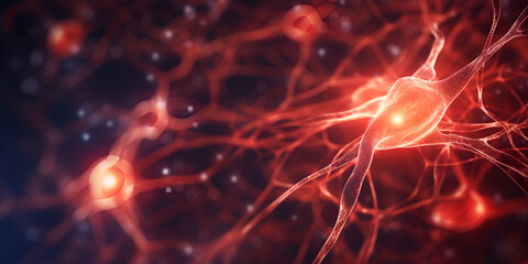 A microscopic image of synapses in the brain showing the tiny gaps between neurons