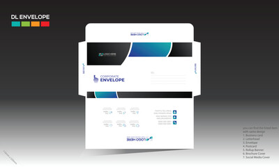 Fototapeta premium envelope design for corporate and any use